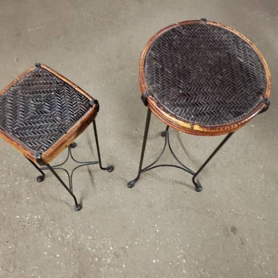 Pair of Small decorative Side Tables or Plant Stan .....