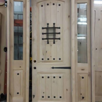 65.5 x 98 Two Panel Front Entry Door