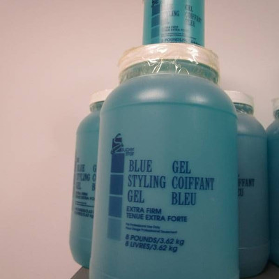 Super Star Blue Styling Gel - Extra Firm Hold - 8 ...