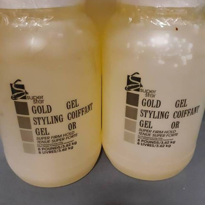 Super Star Gold Styling Gel - Super Firm Hold - T ...