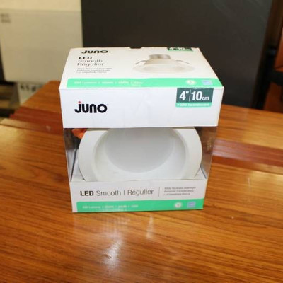 Juno Recessed Downlight 4 LED Retrofit Baffle Tri ...