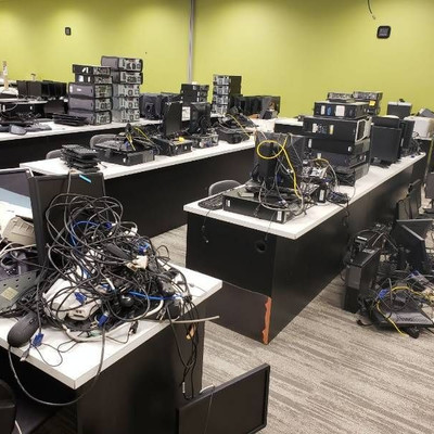 #Large lot of computers