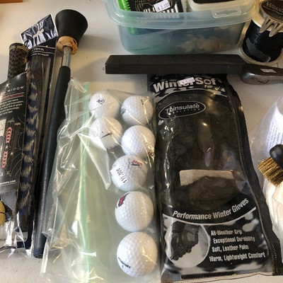 Large selection golf equipment
