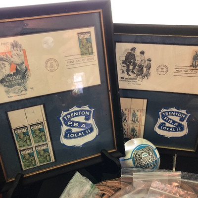 Commemorative law enforcement stamp issues