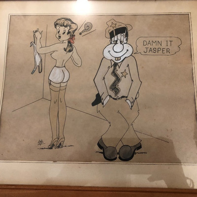Original Vintage Jim Gall Cartoons