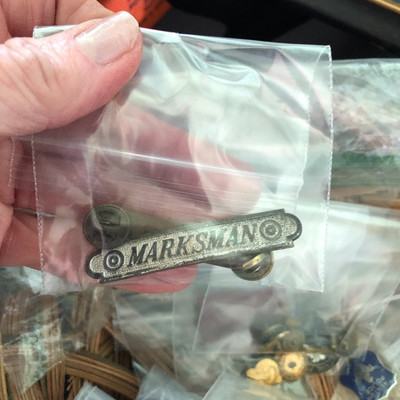 Marksman pin
