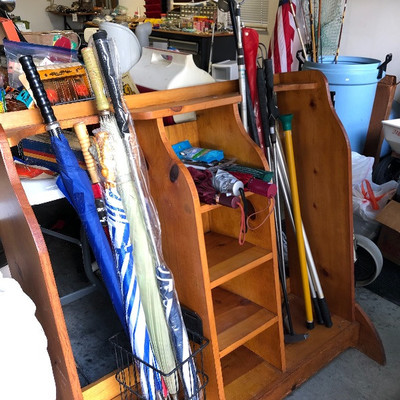 Wood Golf/Sporting goods rack