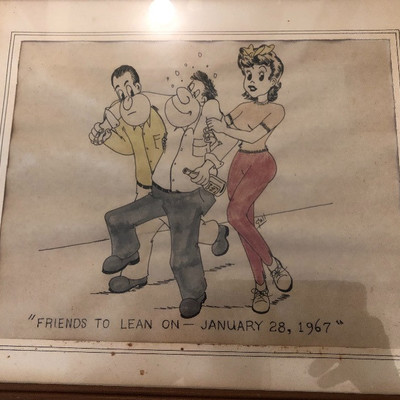 Original Vintage Jim Gall Cartoons