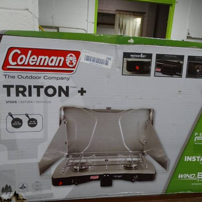 Coleman triton stove.