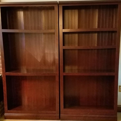 Dark Wood Bookshelves #2