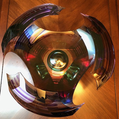 Glass sculpture by Kit Karbler and Michael David.  (alternate view)
