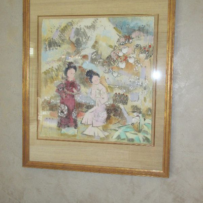 Original Japanese watercolor