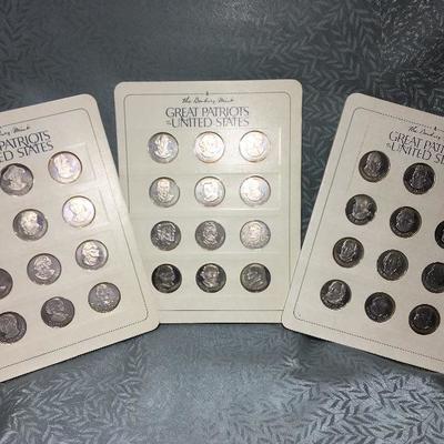 Sterling Coin Set - 36 Coins