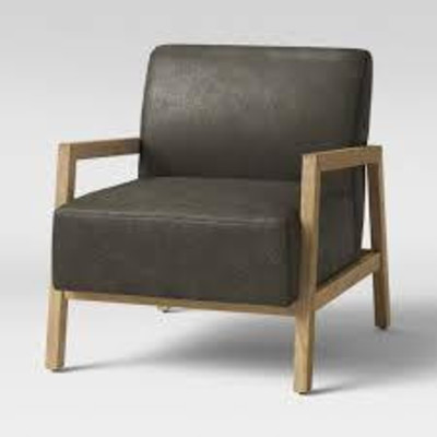 Bedford Rustic Wood Arm Chair - Threshold