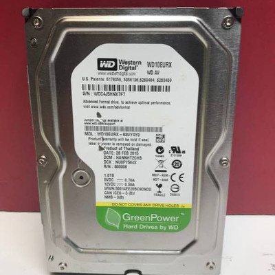 WESTERN DIGITAL 1TB HARDRIVE SATA