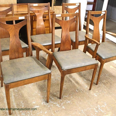  8 Piece Mid Century Modern Danish Walnut Dining Room Set

(maybe offered separate)

Auction Estimate $300-$600 â€“ Located Inside

  