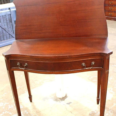  Mahogany One Drawer Lift Top Game Table

Auction Estimate $100-$300 â€“ Located Inside 