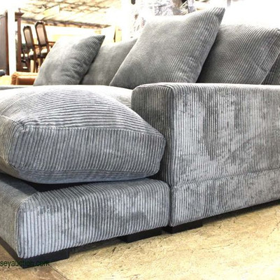  NEW Contemporary Grey Upholstered 2 Piece Sectional Sofa Chaise

Auction Estimate $200-$400 â€“ Located Inside 