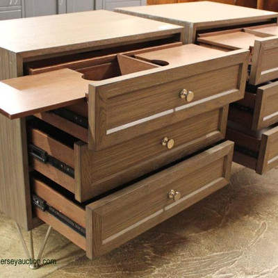  NEW PAIR of “Caracole Furniture” Ultra Modern 3 Drawer Night Stands

Auction Estimate $100-$300 – Located Inside 