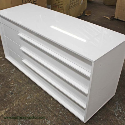  NEW White Contemporary 6 Drawer Low Chest

Auction Estimate $100-$300 â€“ Located Inside 