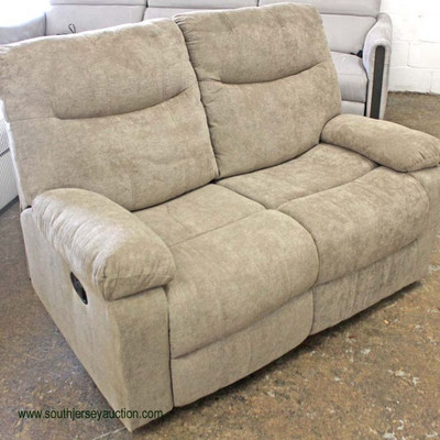  NEW Contemporary “Standard Living” Tan Upholstered Loveseat Recliner with Tags

Auction Estimate $200-$400 – Located Inside

  