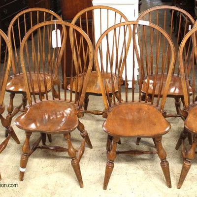  â€œSet of 8â€ Country Style â€œHabersham Furnitureâ€ Windsor Chairs

Auction Estimate $400-$800 â€“ Located Inside

  
