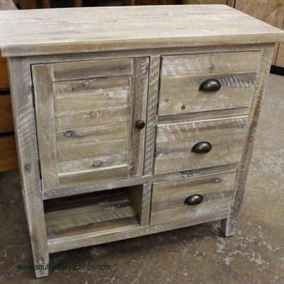  NEW Rustic Style 3 Drawer 1 Door Washstand

Auction Estimate $200-$400 â€“ Located Inside 