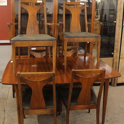  8 Piece Mid Century Modern Danish Walnut Dining Room Set

(maybe offered separate)

Auction Estimate $300-$600 â€“ Located Inside 