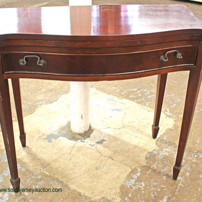  Mahogany One Drawer Lift Top Game Table

Auction Estimate $100-$300 â€“ Located Inside 