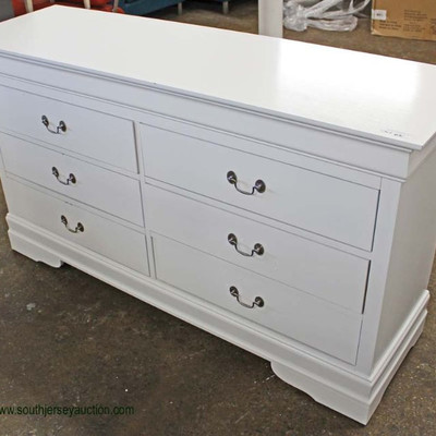  NEW Contemporary White 6 Drawer Low Chest

Auction Estimate $100-$300 â€“ Located Inside 