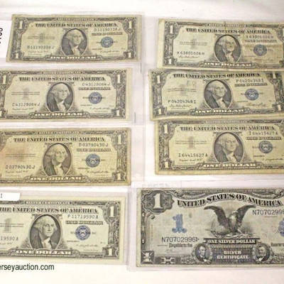  Selection of Silver Certificate United States $1.00 Bills

Auction Estimate $5-$20 â€“ Located Inside 