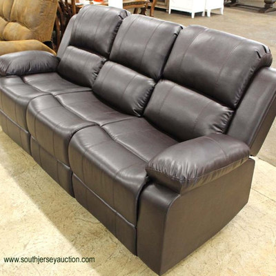  NEW Brown Contemporary Leather Sofa with Recliners on Ends

Auction Estimate $300-$600 – Located Inside 