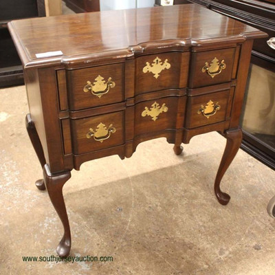  Mahogany “Pennsylvania House Furniture” Queen Anne 2 Drawer Low Boy

Auction Estimate $200-$400 – Located Inside

  