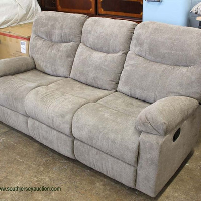  NEW Contemporary Upholstered “Standard Living” Tan Sofa with Recliners on Ends with Tags

Auction Estimate $300-$600 – Located Inside 