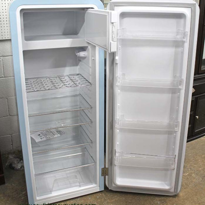  NEW Retro Style â€œChambersâ€ One Door Refrigerator in the Seafoam Blue

Auction Estimate $300-$600 â€“ Located Inside 
