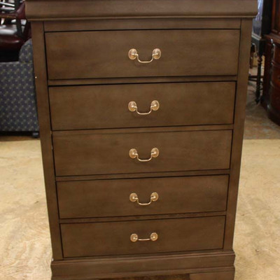  NEW Contemporary 5 Drawer High Chest

Auction Estimate $100-$300 – Located Inside 