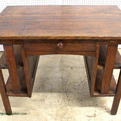  ANTIQUE â€œL. & J.G. Stickley Furnitureâ€ Mission Oak One Drawer Desk

Auction Estimate $300-$600 â€“ Located Inside 