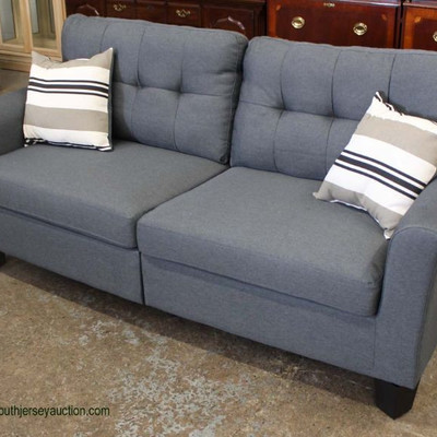  NEW Contemporary Sofa with Decorative Pillows

Auction Estimate $300-$600 â€“ Located Inside 