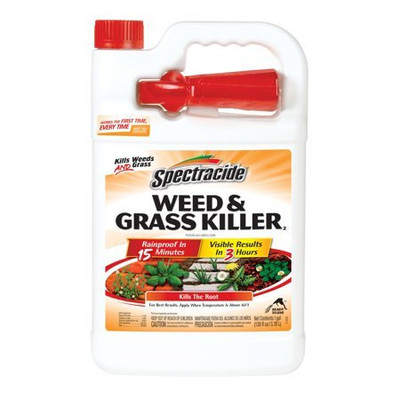 (4COUNT) 1 GAL Spectracide Weed and Grass Killer ( ...