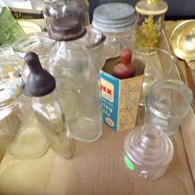 Baby Bottles, Jars, etc.