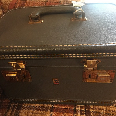 Vintage Belber luggage suitcase 