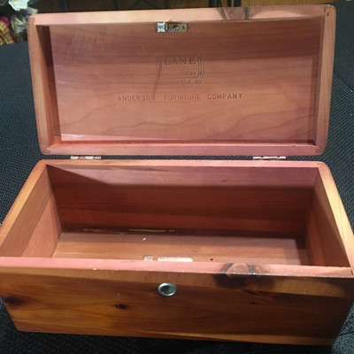 Miniature Lane cedar chest