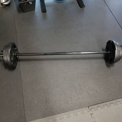 Small Barbell With 35LB Weights