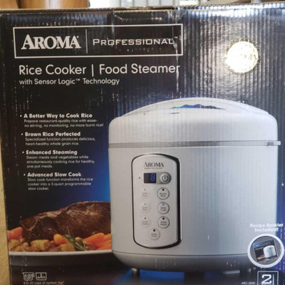 2045	
Aroma Professional Rice Cooker/Food Steamer
Aroma Professional Rice Cooker/Food Steamer