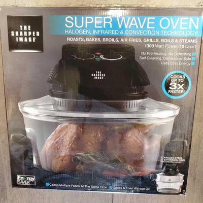 2010: Super Wave Oven
The Sharper Image Super Wave Oven. Halogen, infrared, and convection technology