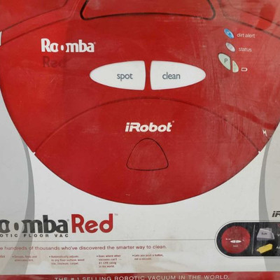2007: 	
Roomba Red iRobot
Measures Approximately 5