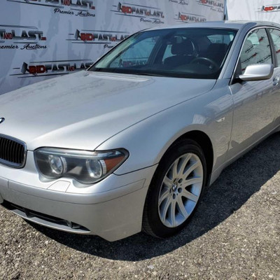 95: 	
2004 BMW 745i, Silver
AC blows cold and hard, leather interior, turn dial center console controls. Year: 2004 
Make: BMW 
Model: 7...