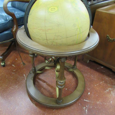 Cram For Butler Furn. Lighted Globe