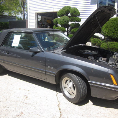 1984 Mustang GT Convertible 5 Speed 5.0 Engine 112,000 Miles 