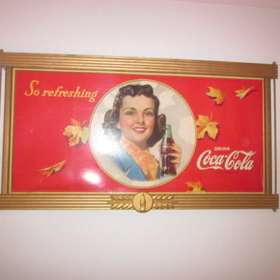 Coca-Cola Collectors Dream Sale!
Vintage Vendo Bottle Vending Coca-Cola Machines 
Coca-Cola Wall Art Memorabilia
Tons of Coca-Cola...